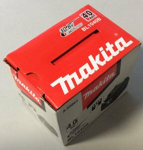 【RKGDC】１円～makita/マキタ/リチウムイオンバッテリー/10.8V 4.0Ah/BL1040B/新品