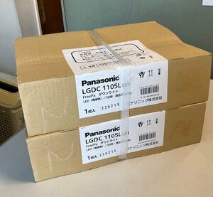 【RKGE1】特価！Panasonic/天井埋込型/LED(電球色)/ダウンライト/LGDC1105L LE1/新品2個セット