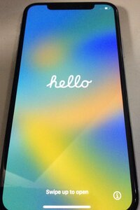 【RKGSF-30】Apple iPhone X 64GB シルバー MQAY2J/A SIMロックなし AU〇 中古