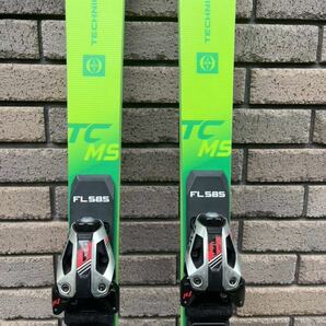 オガサカ スキー板 TC-MS FL585プレート ビンディング付き 177cm の画像3