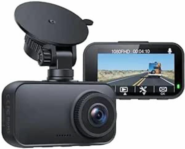 ドライブレコーダー　1080P フロントカメラ 前専用ループ録画SDカード対応