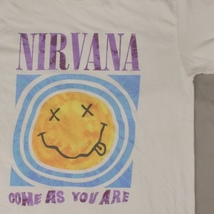 ニルヴァーナ　Tシャツ WHT　古着 バンドT NIRVANA 【メール便可】 [9019032]_画像1