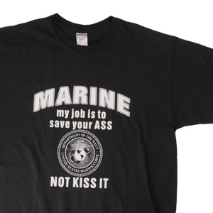 MARINE パロディ Tシャツ 古着 【メール便可】 [9019020]