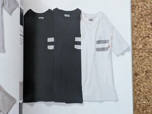 美品　Mサイズ　ポケット付きTシャツ　Blank SS-C 02 (2015 S/S)　ブラック　ボーダー　無地　Wtaps　ダブルタップス