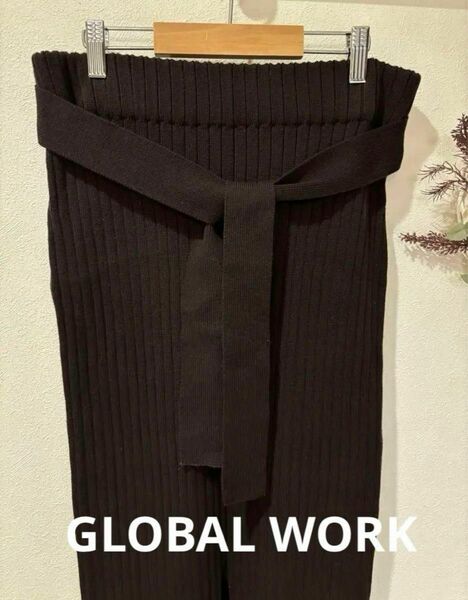 GLOBAL WORK グローバルワーク　ニットロングスカート　size L