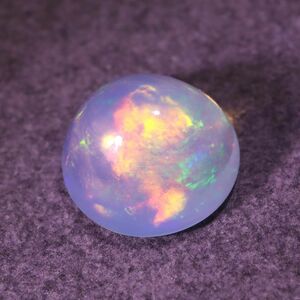 天然オパール エチオピア産 1.360ct RD カボション ルース 