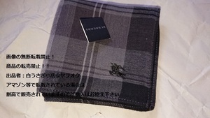 BURBERRY　バーバリー　ハンカチ　メンズ　タグ付き＠ヤフオク転載・転売禁止