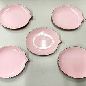 ROMANCE by MARUI 小皿 食器 ピンク 5枚セットの画像1