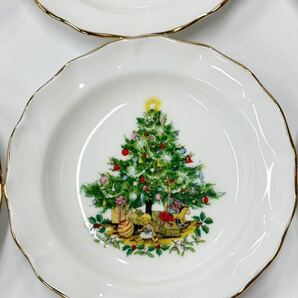 【セット】DUCHESS ダッチェス クリスマス小皿 6枚セット イングランド製 12cmプレートの画像5