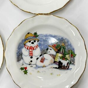 【セット】DUCHESS ダッチェス クリスマス小皿 6枚セット イングランド製 12cmプレートの画像7
