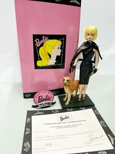 ノスタルジック バービー Barbie ポーセリン 陶器製 Black Magic'64