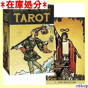 タロットカード 78枚 ウェイト版 タロット占い ラ t Wise Spirit Tarot 日本語解説書付き 579