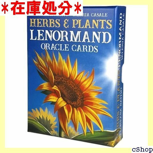 ルノルマン オラクルカード 占い ハーブス ＆ プラ rmand Oracle Cards 日本語解説書付き 696
