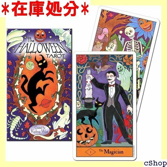 LANG タロットカード ウェイト版 ハロウィーン・タ 占い ハロウィン ホラー Halloween Tarot 1052