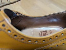 トリッカーズ TRICKER'S バートン 外羽根 カントリー シューズ size7.5 エーコン_画像4