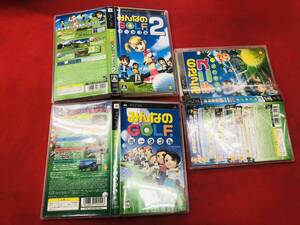 みんなのゴルフ ポータブル 1 2 みんなのテニス 即売却!! 3本 セット