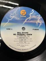 Bill Evans ビル・エヴァンス/Re:Person I Knew /F-9608/US美盤_画像4