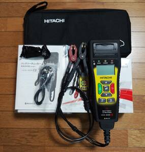  Hitachi Astemo after market Japan battery checker HCK-602FB new old goods unused goods breaking the seal only Yupack including carriage extra attaching ( conditions equipped )