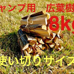 キャンプ用小割薪20センチ 広葉樹8キロ