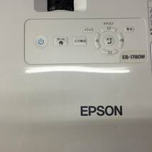 H9　EPSON LCDプロジェクター EB-1780W 　2017年製_画像5