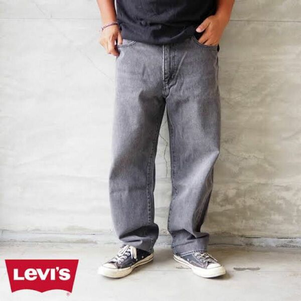 「新品」LEVI’S 568TM STAY LOOSE JEANS ブラック