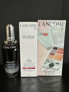 未使用　LANCOME　ランコム　ジェニフィックアドバンスト 100ml　メイクパレット　UVエクスペールXL 日焼け止め用乳液 50ml