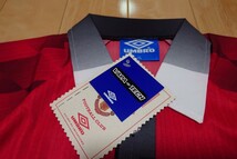 【未使用タグ付き】UMBRO マンチェスター・ユナイテッド　97/98 ホーム 長袖 サイズXL デイヴィッド・ベッカム　マーキング付_画像2