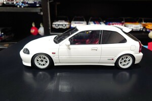 イグニッションモデル IG2673 1/18 ホンダ シビック EK9 タイプR ホワイト