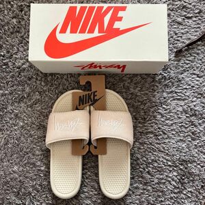 stussy NIKE BENASSI US12 30 FOSSIL 2022年 ステューシー ナイキ ベナッシ フォッシル