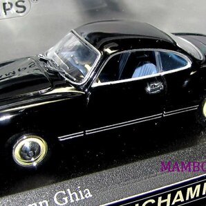 【SALE】ミニチャンプス☆1/43 430051024 VW カルマンギア 1955-59 ブラック 1008台限定の画像1