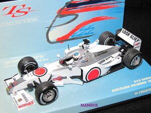 1/43 B.A.R ホンダ 002 〓佐藤 琢磨〓 BARCELONA Ts.4 B.A.R HONDA