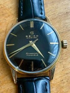 セイコーマーベルSEIKO 手巻き １９５８年製　１４金張り　希少　美品　アンティーク