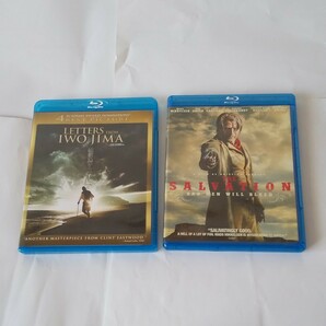 [送料込み] Blu-ray/２作品セット/硫黄島からの手紙/Salvation/中古/動作未確認/