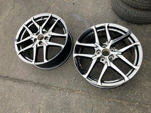 トヨタ CH-R ホイール ２本セット １9インチ×7.5J ５Ｈ ＰＣＤ １１４．３ ＋５０　7332