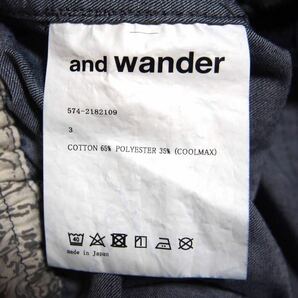 and wander アンドワンダー dry easy denim pants サイズ3 パンツ 山と道 teton bros houdini tilakの画像5