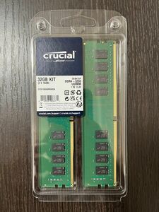 Crucial CT2K16G4DFRA32A DDR4 SDRAM 16GB×2枚組 DDR4-3200 デスクトップメモリ