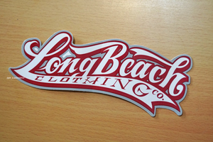 LongBeach Clothingデカール-RED USDM北米JDM Snoop Dogg Nate Dogg Dr.DRE iRepLB Long Beach 