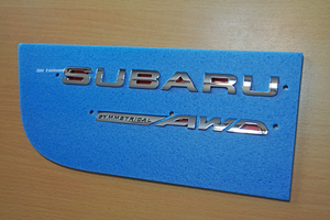US Subaru original 12-14 SUBARU IMPREZA Impreza rear SUBARU AWD emblem USDM North America JDM Impreza Sports GP2 GP3 GP7 GJ7