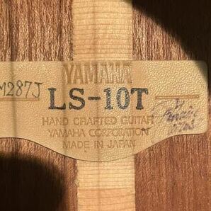 【総単板・日本製】YAMAHA LS-10T L.R.Baggs Lyric 搭載（ご入札は落札時に即お支払い手続き完了のお知らせが可能な方限定）ヤマハ yamahaの画像9