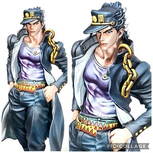  2 следующий изначальный li краска Kujo Jotaro лицо. .. исправление голова . дополнение покрашен конечный продукт самый жребий MASTERLISE JoJo's Bizarre Adventure фигурка JOJO настоящий 