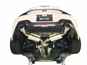 ブリッツ/BLITZ NUR-SPEC CUSTOM EDITION StyleD マフラー 鏡面仕上げ(VS) 63199 スバル BRZ ZD8 FA24 MT/AT共通,S/R共通 2021年08月～