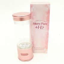 HIRO ポータブル水素生成器 Merry Pure ＋H2 ピンクゴールド いつでも出来立て、おいしい水素水 HB-NT001P_画像6