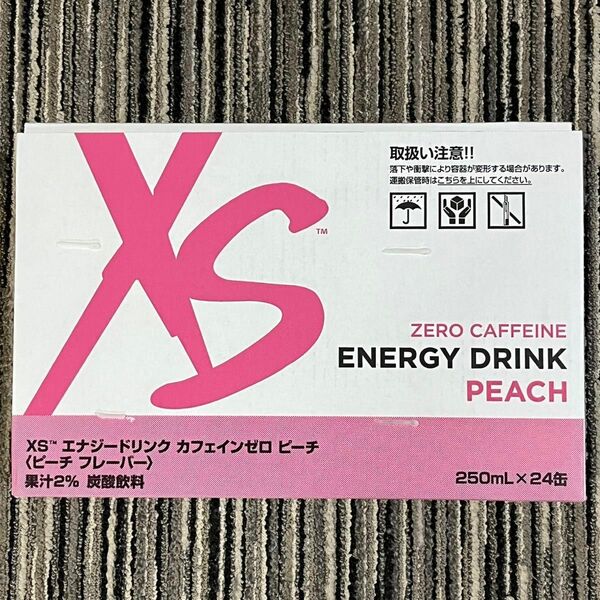 アムウェイ XS エナジードリンク カフェインゼロピーチ 24本