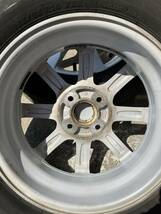 ダイハツ純正 タント取外し ホイールタイヤセット ブリジストンNEXTRY 155/65R14 溝4.1mm（204-012）_画像8