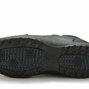 新品 ウィルソン ウォータープルーフ 1901 黒 28cm メンズスニーカー 防水スニーカー ウォーキングシューズ 幅広 防水 防滑 靴 紳士靴の画像3