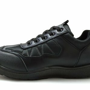 新品 ウィルソン ウォータープルーフ 1901 黒 28cm メンズスニーカー 防水スニーカー ウォーキングシューズ 幅広 防水 防滑 靴 紳士靴の画像2