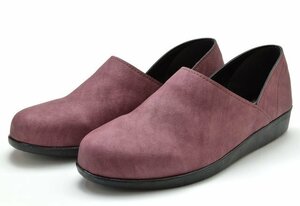  новый товар rete-s туфли без застежки обувь 307 вино 24cm Pacific женский плоская обувь Loafer ....4E широкий сделано в Японии обувь 