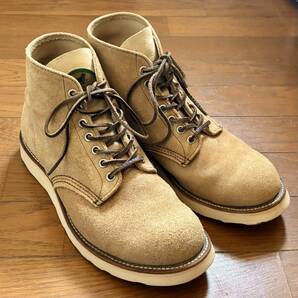 ★ REDWING 8167 半円犬タグ 8.5 E 藤原ヒロシ レッドウイング スエード ラウンドトゥ / fragment goodenough 875 8875 8179 8165 木村拓哉の画像5