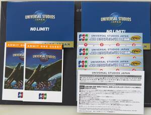 ユニバーサル・スタジオ・ジャパン 1ディ・スタジオ・パス　２枚 JCB エクスプレス・パス　1引換券　４枚