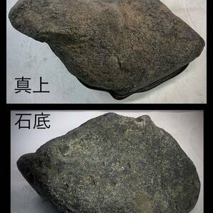 《GW感謝祭》 水石 盆栽 黒鞍馬石 ウブ『醜鶩』 横16×高11×奥行12(cm)2kg 骨董盆石古美術鑑賞石観賞石太湖石中国古玩 5781の画像9